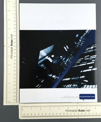 2005 Ford 500 Five Hundred Showroom Sales Booklet Dealership Catalog Auto Car - Picture 5 of 5