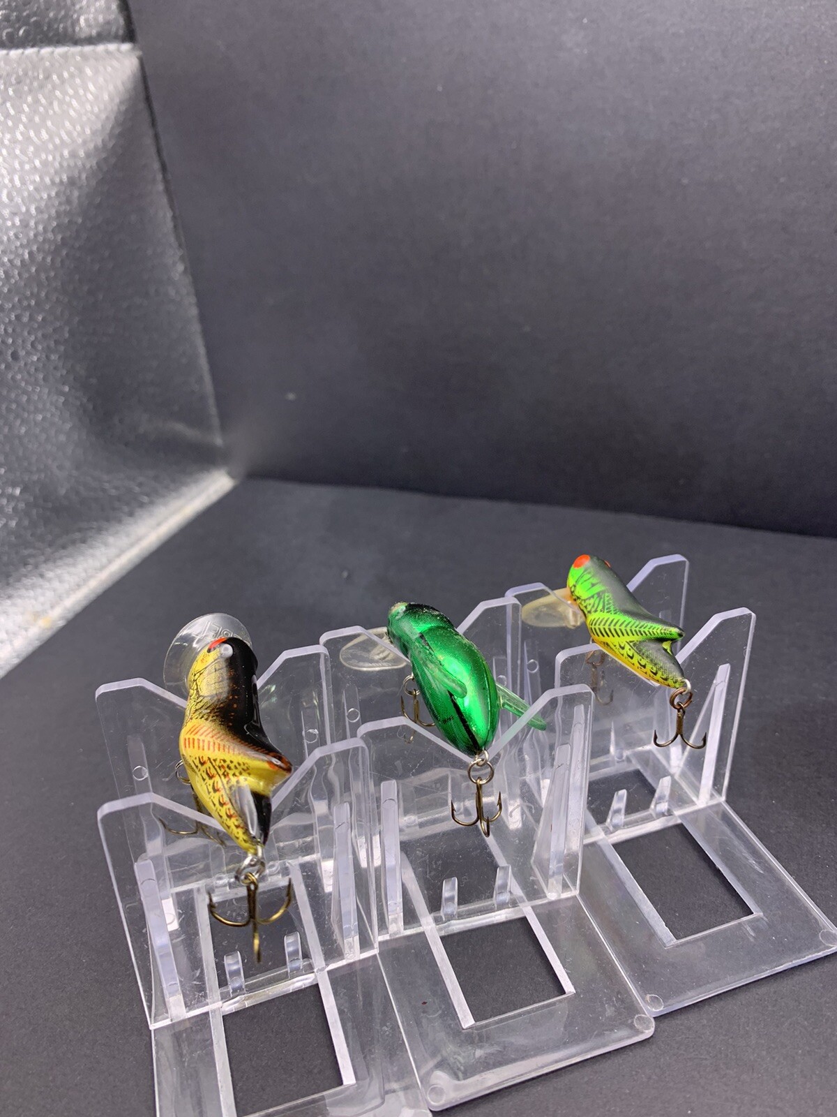 VINTAGE FISHING LURE LOT! REBEL LURES! THE CRICKET HOPPER, BUMBLE BUG