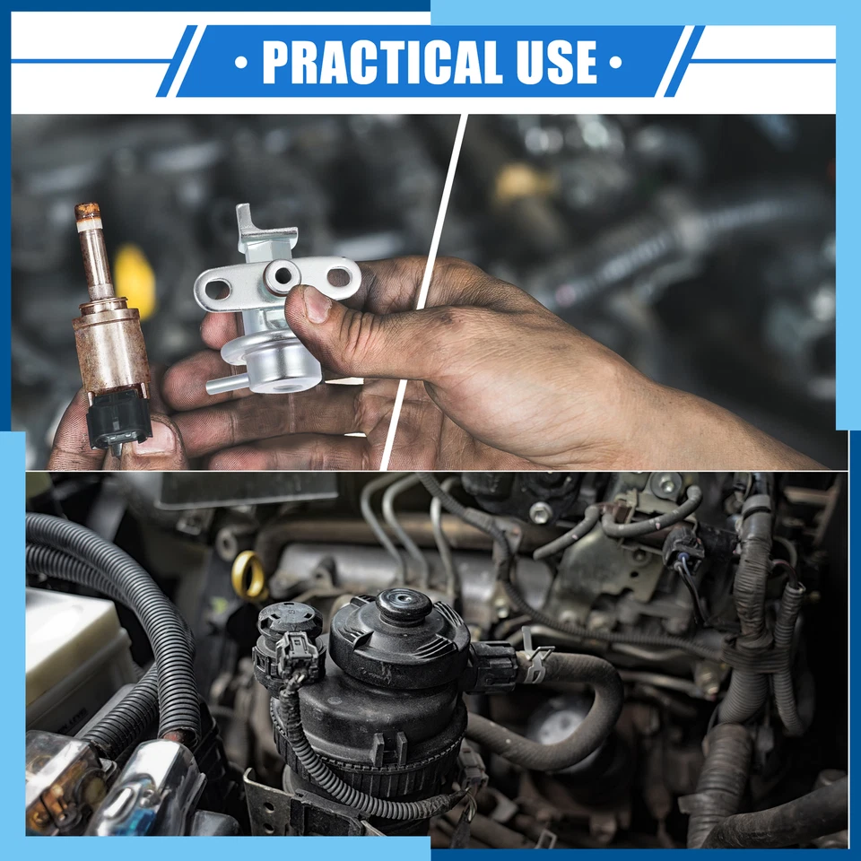 Pacote (1) Regulador de Pressão de Injeção de Combustível Compatível para Toyota Camry 1991-1996 - Imagem 2 de 4