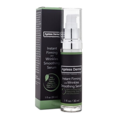 Ageless Derma Instant Firming and Wrinkles Smoothing Serum 1oz