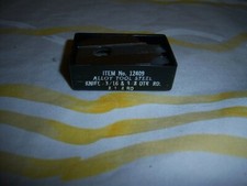 Vintage Magna Molding Knife 3 Blade Set #12409 3/16 & 3/8 Qtr Rnd w/ 1/4 Bead 1"