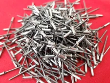 3/32" X 1/4 Alum Head ACS34 Steel Ring Shank Pop Rivets 120 Countersunk 1000 LOT
