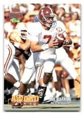 Jay Barker 1995 Classic NFL Rookies FOOTBALL #105 Alabama Crimson Tide