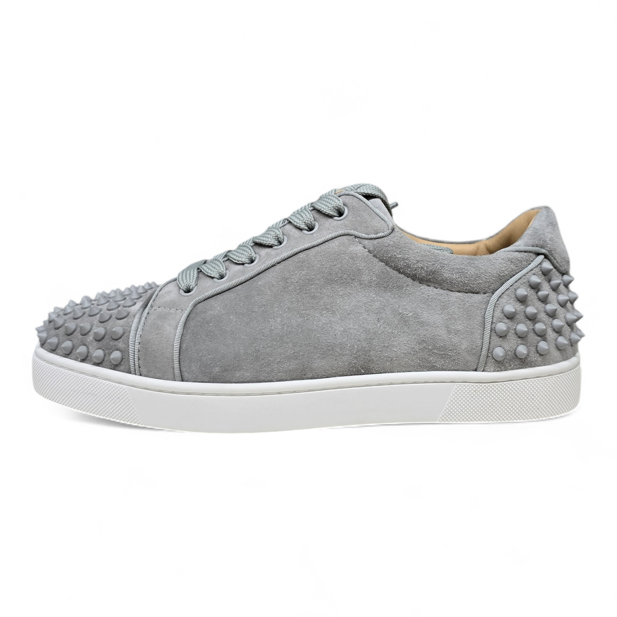 Christian Louboutin Seavaste Orlato Flat Velour Grey (3190797-I325)