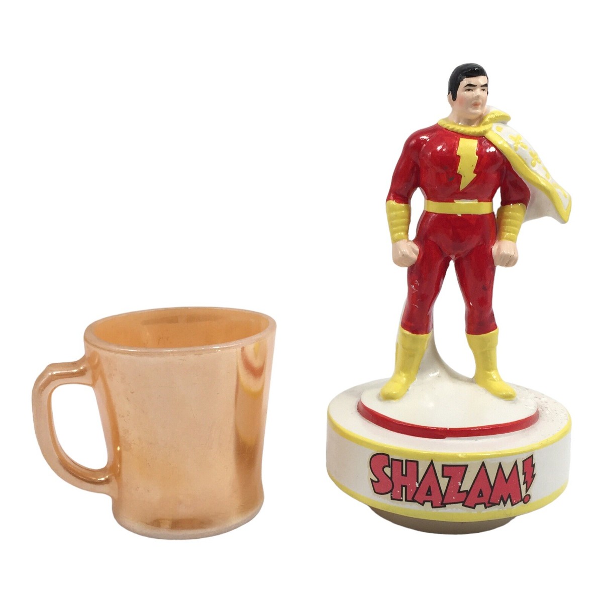 Vintage Shazam 1978 Ceramic Music Box Price Imports Hero