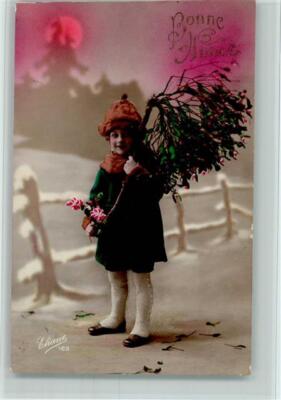 10077049 - Bonne Annee - Photo Eliane 165 Postcard Photomontage