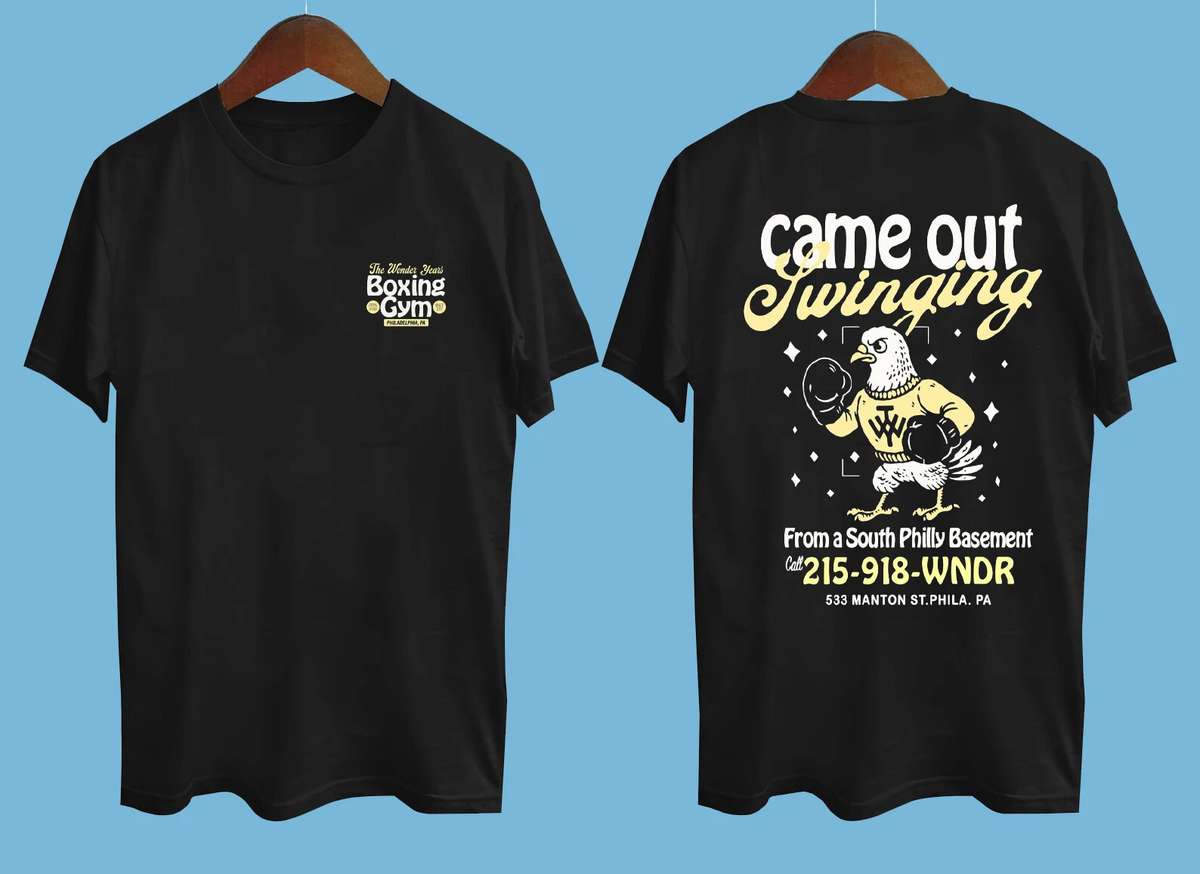 The Wonder Years Band Came Out Swinging 2 SideD T Shirt Full Size