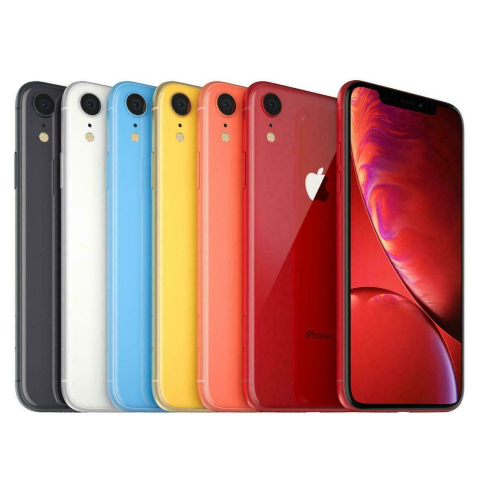 The Price Of Apple iPhone XR | 64GB Factory Unlocked | 4G LTE iOS Smartphone Good | Apple iPhone