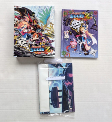 Mugen Souls Z Limited Edition Art Book Poster & Case ONLY NO GAME 2014