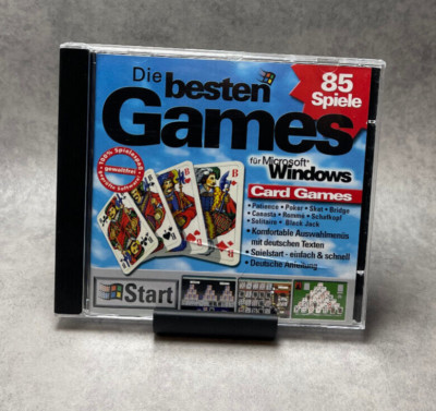 Die besten Games - Card Games - 85 Spiele - Retro - für PC - Computer