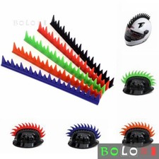 Accesorios de motocicleta pegatina de goma pegatina casco Mohawk tira de espiga exterior