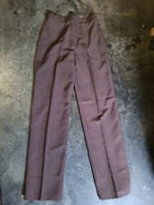 Vintage 70s Sears Pants Women's Size 9 Brown