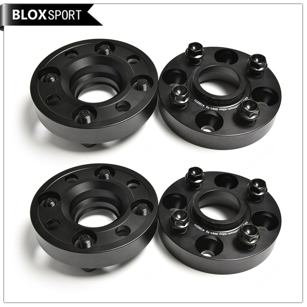 Can 20mm hubcentric wheel spacers be used with factory wheel studs on a Ford Focus