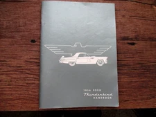 1956 Ford Thunderbird Factory Original Owners Manual First Edition 1955 Print