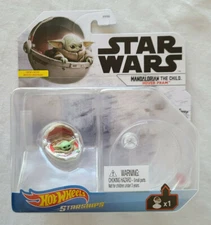 2021 HOT WHEELS STAR WARS STARSHIPS MANDOLORIAN THE CHILD HOVER PRAM 