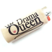 Drama Queen Lighter Case Holder Sleeve Cover Fits Bic Lighters