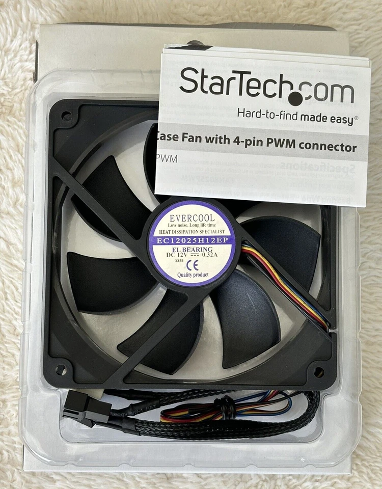 StarTech 120x25mm Computer Case Fan with PWM FAN12025PWM - Image 4 of 4