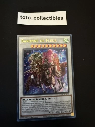Yugioh! Baronne de Fleur - RA01-EN034 - Ultra Rare - 1st Edition Near Mint
