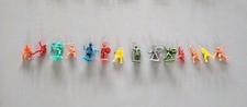 Vintage Hong Kong Lot Of 14 Hard Plastic Figures ROMAN Soldiers Gladiators 1" 1