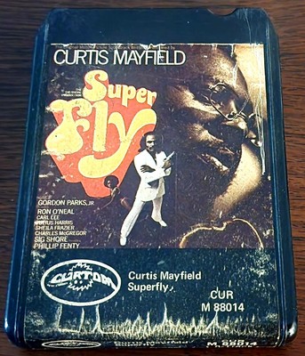 Curtis Mayfield - Super Fly 8 TRACK Cartridge 8 TRACK Tape Curtom
