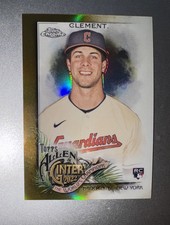 2022 Allen & Ginter Chrome Ernie Clement #172 Gold RC Refractor #’d /50