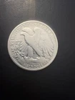 1920 P Walking Liberty Half Dollar 50C Cents Coin Silver, F/VF!