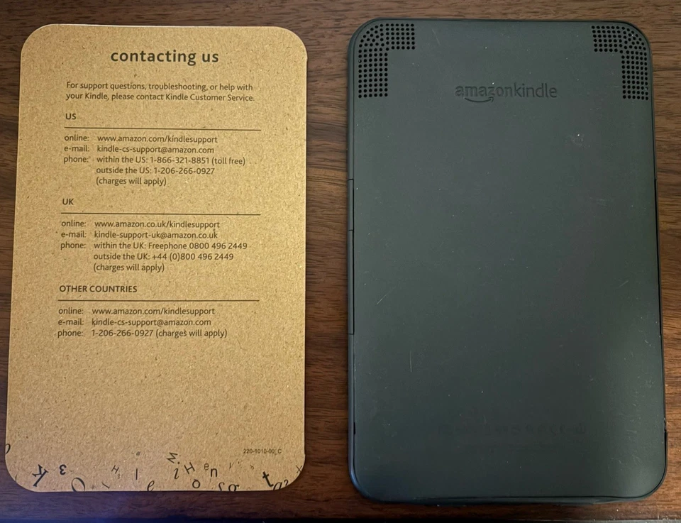 Amazon Kindle Keyboard 3rd Generation *TESTED & WORKING* Needs Charged - Image 2 of 2