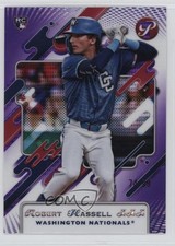 2025 Topps Pristine Purple Pulsar Refractor 74/99 Robert Hassell III #244 1t4t