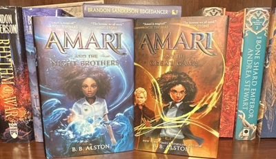 #ad B. B. Alston Amari and the Night Brothers amp; Great Game Hardcover Set $10.50