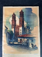 Al Mettel, Borda Church Tasco Mexico 1960's Talio-Chrome Print