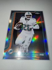 2025 Topps Chrome Football Devon Achane Future #188 REFRACTOR Miami Dolphins