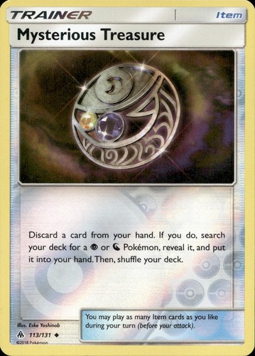 MYSTERIOUS TREASURE 113/131 Forbidden Light Pokemon Reverse Holo HP US SELLER