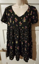 Wild Fable Floral Babydoll Dress Small