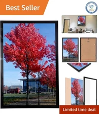 Stylish 11x17 Horizontal/Vertical Photo Frame - Lightweight Plastic Design