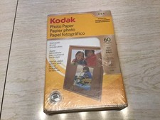 NEW SEALED KODAK Photo Paper 60 Sheets Gloss ...