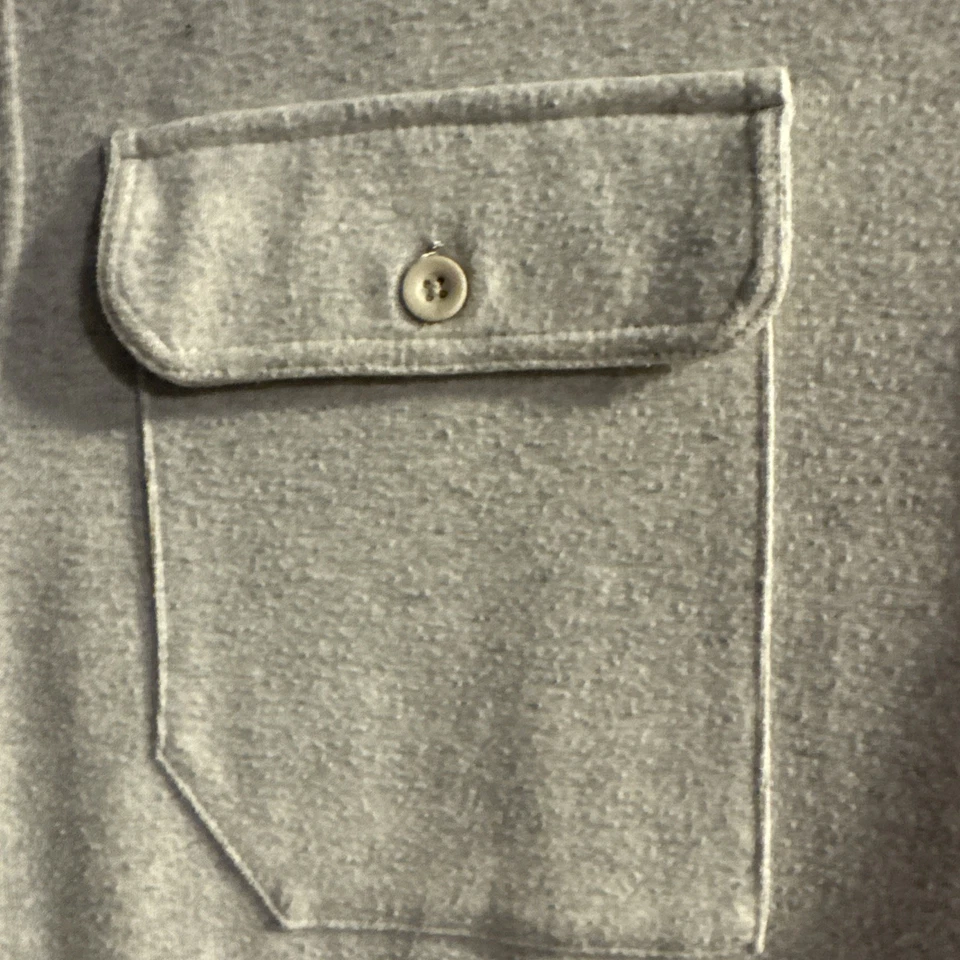 Alpine Design Wanderful Knit Button Down Shirt Soft Stretchy Men XL/XXL IVORY  - Image 4 of 4