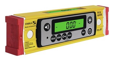 Stabila Elektronik-Wasserwaage TECH 196 DL 23 cm IP 67 - 19831