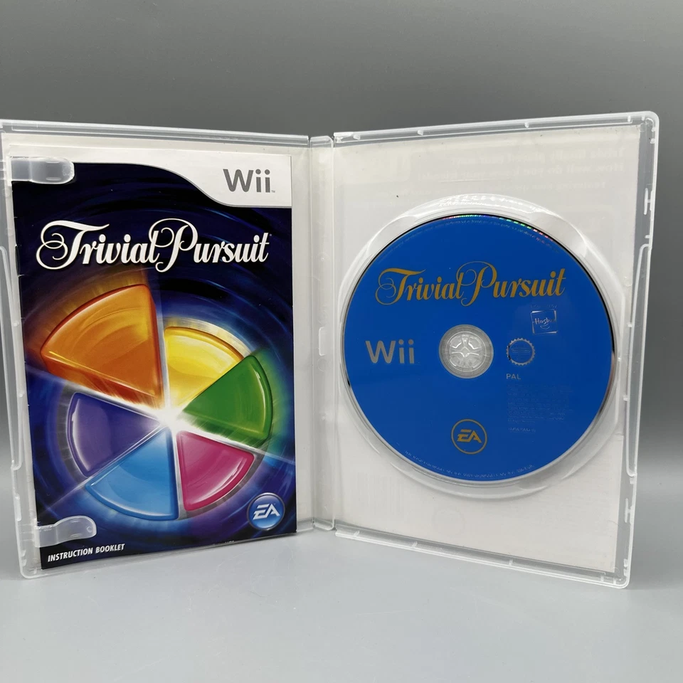 Trivial Pursuit (Nintendo Wii) – Complete, Disc & Manual, Quiz Party Game, PAL - Image 3 of 3