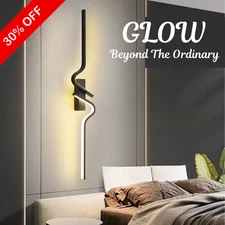 Luminous Curved LED Wall Light