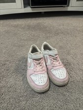 Nike Court Borough Low Recraft PS DV5457-105 Preschool Shoes Pink Size 2.5