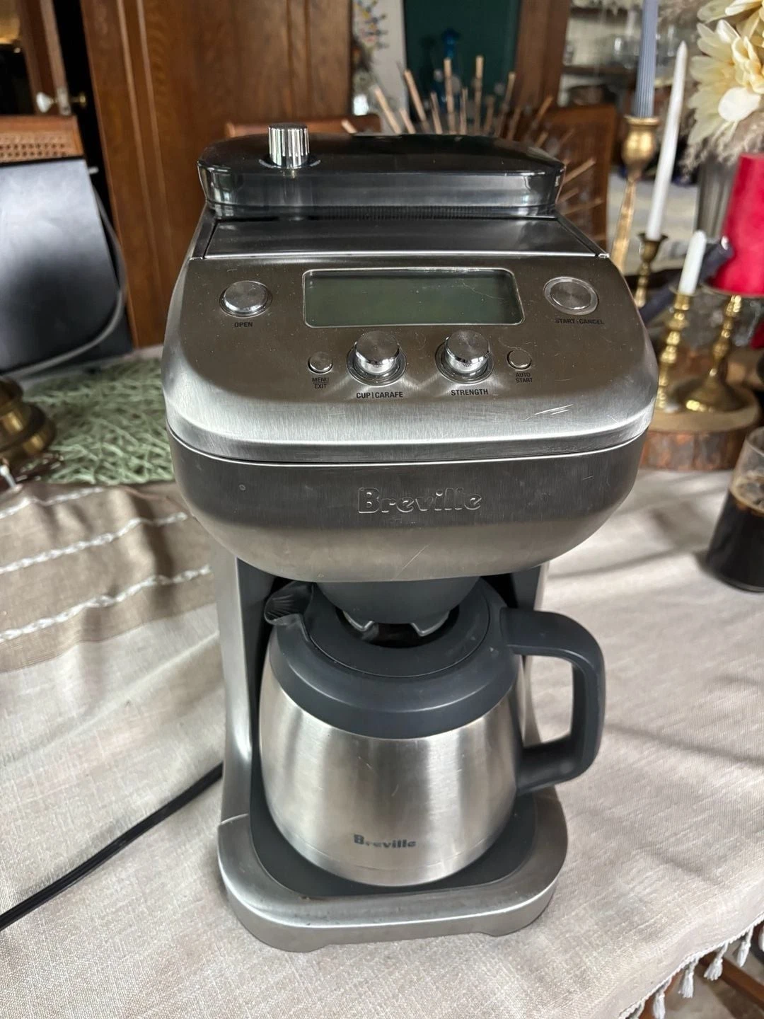 Breville the Grind Control BDC650 12-Cup Coffee Maker with Integrated Grinder