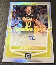 2024-25 Panini Donruss - Signature Series Jason Preston #SS-JPJ (AU)