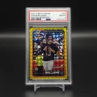 2024 Topps Chrome Caleb Williams RC #202 Yellow Geometric 53/75 PSA 8 NM-MT