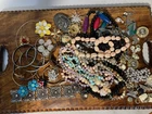 Vtg Lot Of Costume Jewelry & Misc For Parts Repair Crafts Some Wearable 2.8 Lbs