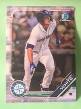 2019 Bowman - Chrome Prospects Evan White #BCP-31 (RC) - Seattle Mariners 