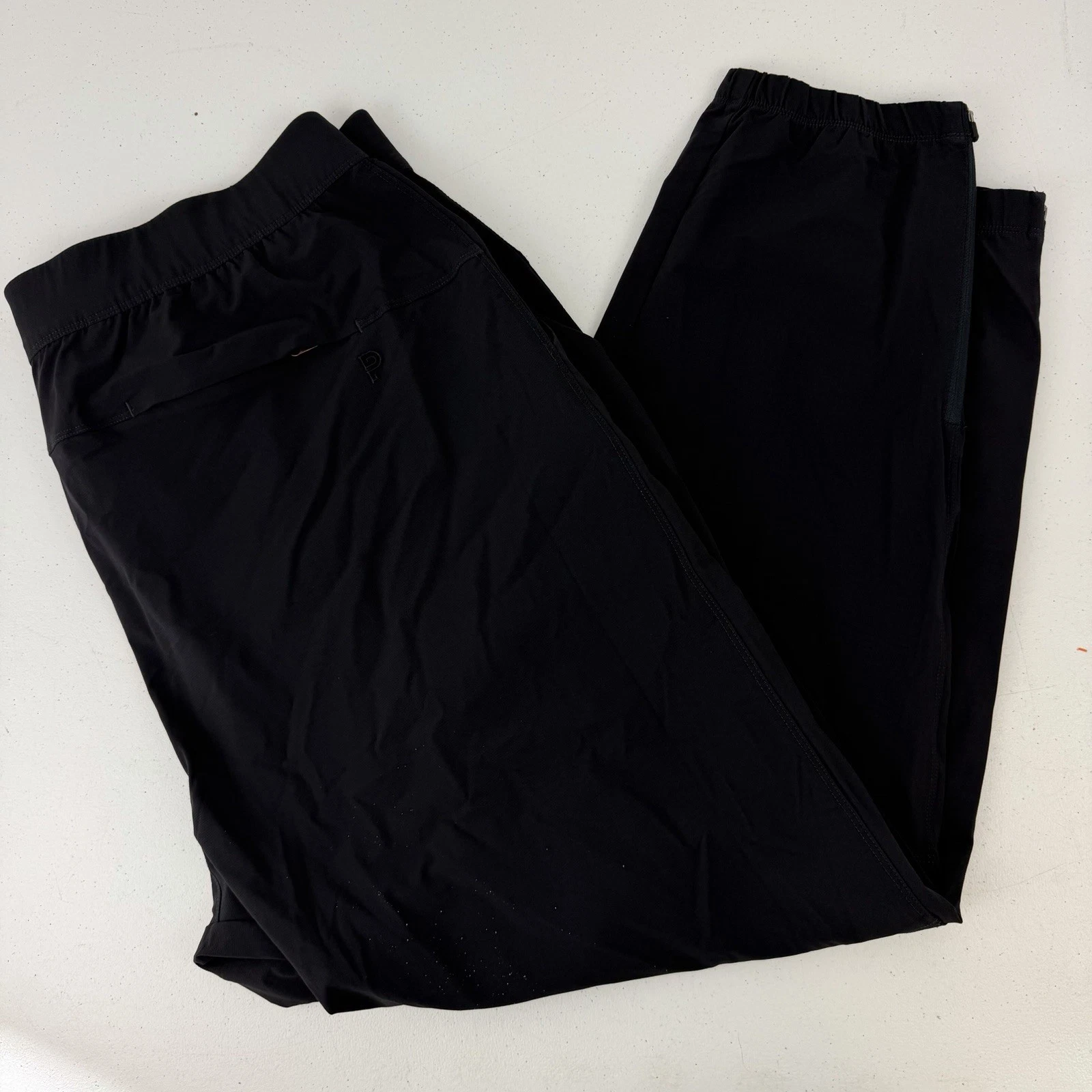 Public Rec Mens All Day Every Day Jogger Pants Black Size 38x30 Drawstring