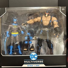 DC MULTIVERSE BATMAN vs BANE KNIGHTFALL 2  PACK McFARLANE- NIB