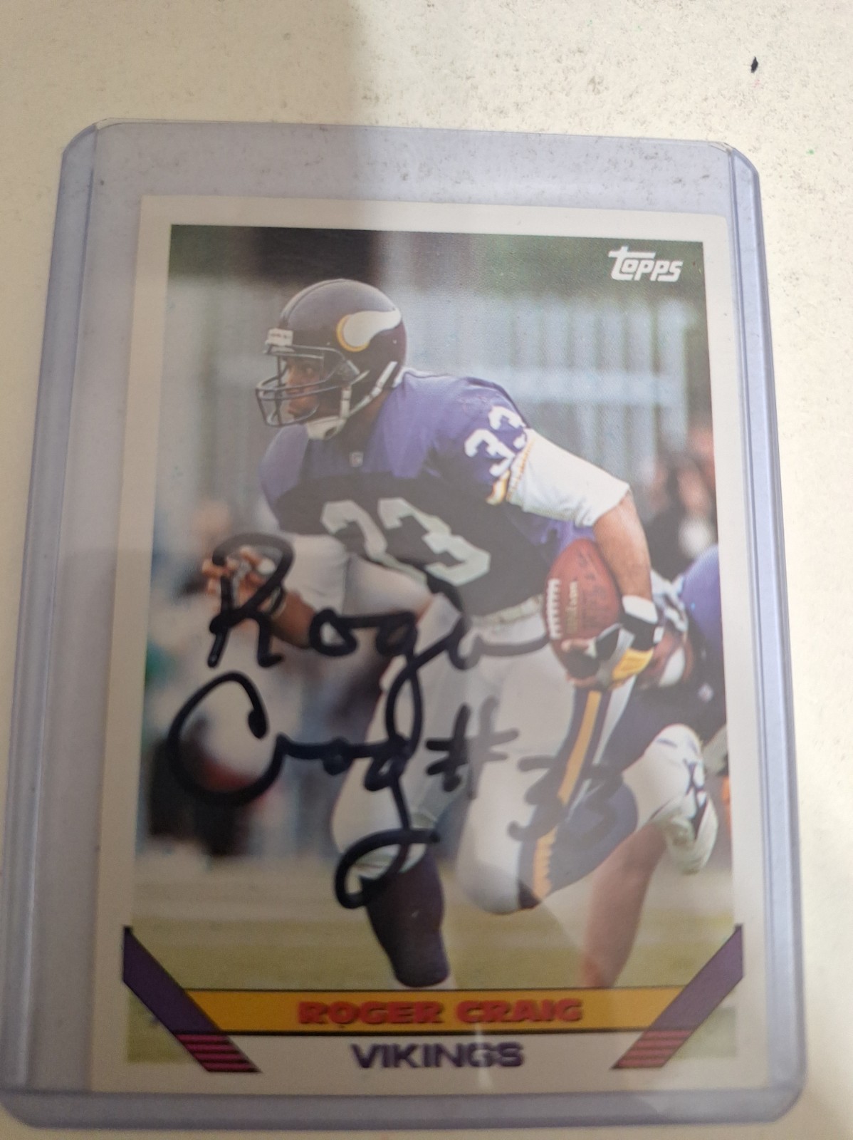 Roger Craig Autograph Card | eBay
