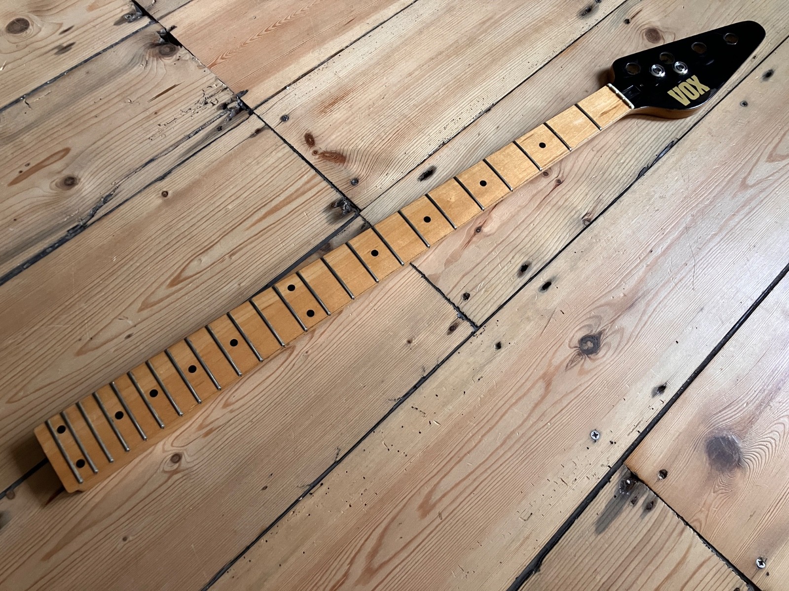 Vox Standard Bass Guitar Neck Maple 1980s Japan Matsumoku