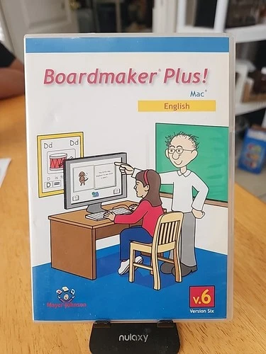 Boardmaker Plus! V.6  MAC [CD-ROM] Mayer-Johnson Rare Software HTF